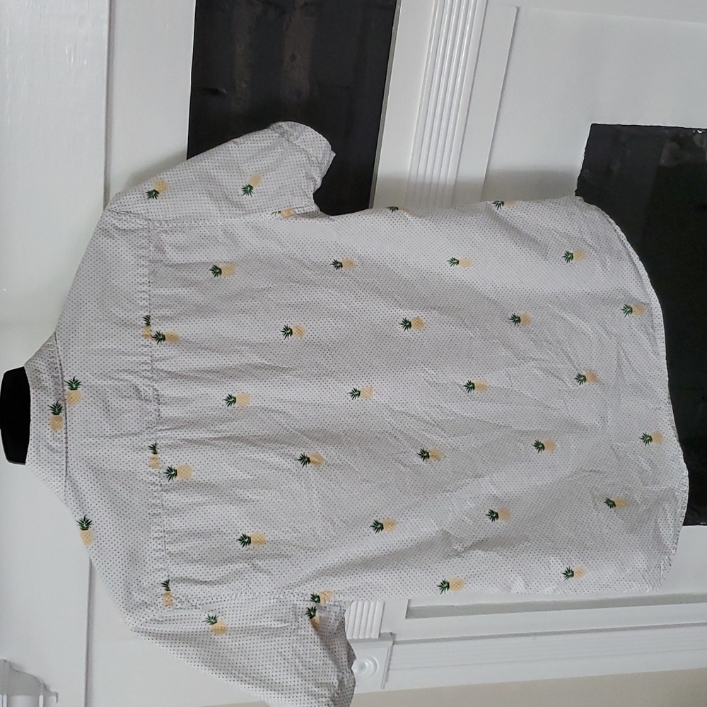 Denim & Flower Pineapple short sleeve shirt - Picture 8 of 8